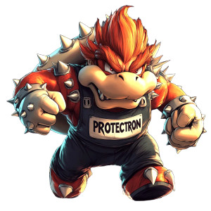 Angry Bowser Running Vinyl Car Decal Sticker – Waterproof & UV-Resistant 8" Angry Bowser Running Vinyl Car Decal Sticker – Waterproof & UV-Resistant 8"