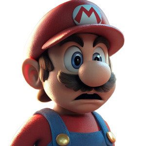 Nervous Mario Vinyl Car Decal Sticker – Waterproof & UV-Resistant 8" Nervous Mario Vinyl Car Decal Sticker – Waterproof & UV-Resistant 8"