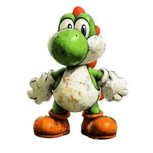 Grunge Yoshi Design Vinyl Car Decal Sticker – Waterproof & UV-Resistant 8" Grunge Yoshi Design Vinyl Car Decal Sticker – Waterproof & UV-Resistant 8"