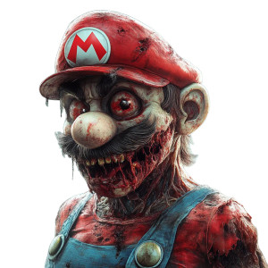 Zombie Mario V2 Vinyl Car Decal Sticker – Waterproof & UV-Resistant 8" Zombie Mario V2 Vinyl Car Decal Sticker – Waterproof & UV-Resistant 8"