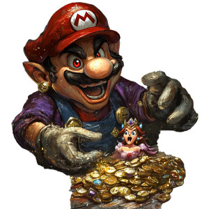 Evil Wizard Mario Vinyl Car Decal Sticker – Waterproof & UV-Resistant 8" Evil Wizard Mario Vinyl Car Decal Sticker – Waterproof & UV-Resistant 8"