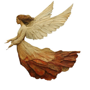 Angels' Wings Vinyl Car Decal Sticker – Waterproof & UV-Resistant 8" Angels' Wings Vinyl Car Decal Sticker – Waterproof & UV-Resistant 8"