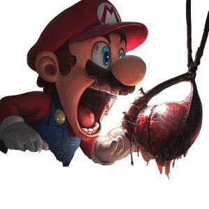 Mario Vs Fly Trap Vinyl Car Decal Sticker – Waterproof & UV-Resistant 8"