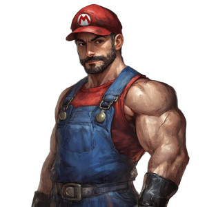 Mario V9 Vinyl Car Decal Sticker – Waterproof & UV-Resistant 8"