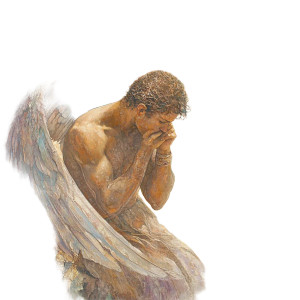 Falling Angel Icarus Vinyl Car Decal Sticker – Waterproof & UV-Resistant 8" Falling Angel Icarus Vinyl Car Decal Sticker – Waterproof & UV-Resistant 8"