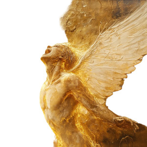 Angelic Light Melting Vinyl Car Decal Sticker – Waterproof & UV-Resistant 8" Angelic Light Melting Vinyl Car Decal Sticker – Waterproof & UV-Resistant 8"