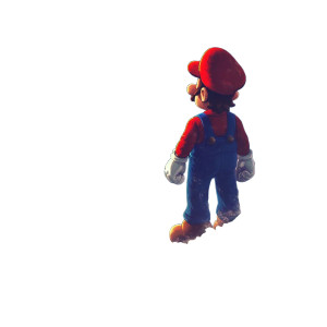Mario Cloud Vinyl Car Decal Sticker – Waterproof & UV-Resistant 8"