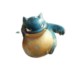 Snorlax Mega Punch Vinyl Car Decal Sticker – Waterproof & UV-Resistant 8"