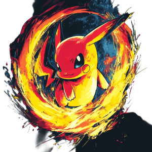 Pokemon Logo Vinyl Car Decal Sticker – Waterproof & UV-Resistant 8"