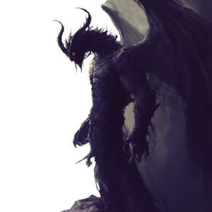 Shadow Daemon Vinyl Car Decal Sticker – Waterproof & UV-Resistant 8"