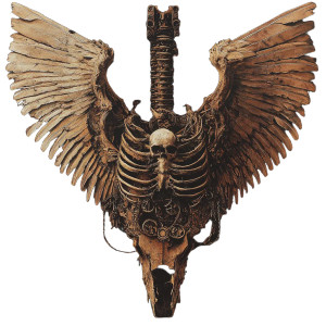 Metal Wing Album Vinyl Car Decal Sticker – Waterproof & UV-Resistant 8"