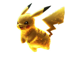 Electric Pikachu V2 Vinyl Car Decal Sticker – Waterproof & UV-Resistant 8"