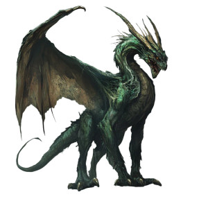 Rage-Filled Dragon Vinyl Car Decal Sticker – Waterproof & UV-Resistant 8"