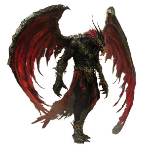 Demon With Wings Vinyl Car Decal Sticker – Waterproof & UV-Resistant 8" Demon With Wings Vinyl Car Decal Sticker – Waterproof & UV-Resistant 8"