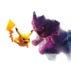 Epic Gengar Vs Pikachu Vinyl Car Decal Sticker – Waterproof & UV-Resistant 8" Epic Gengar Vs Pikachu Vinyl Car Decal Sticker – Waterproof & UV-Resistant 8"