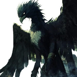 Evil Anime Harpy Vinyl Car Decal Sticker – Waterproof & UV-Resistant 8"