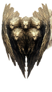 Celestial Cherubim Majesty Vinyl Car Decal Sticker – Waterproof & UV-Resistant 8"