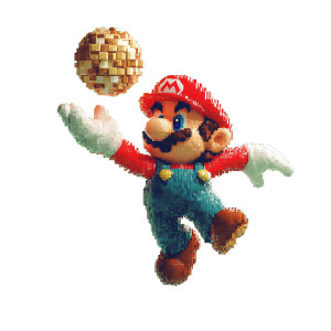 Disney God Mario Vinyl Car Decal Sticker – Waterproof & UV-Resistant 8"