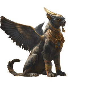 Sphinx Rpg Art Vinyl Car Decal Sticker – Waterproof & UV-Resistant 8"