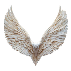 Mythic Golden Mirror Vinyl Car Decal Sticker – Waterproof & UV-Resistant 8"