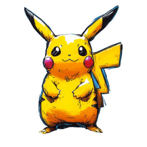 Pikachu V11 Vinyl Car Decal Sticker – Waterproof & UV-Resistant 8" Pikachu V11 Vinyl Car Decal Sticker – Waterproof & UV-Resistant 8"