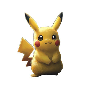 Realistic Pikachu Forest Vinyl Car Decal Sticker – Waterproof & UV-Resistant 8"