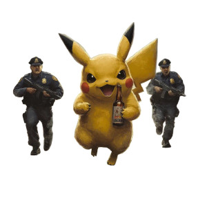 Pikachu On The Run Vinyl Car Decal Sticker – Waterproof & UV-Resistant 8" Pikachu On The Run Vinyl Car Decal Sticker – Waterproof & UV-Resistant 8"