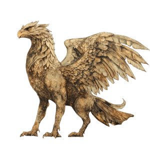Starry Griffin Vinyl Car Decal Sticker – Waterproof & UV-Resistant 8" Starry Griffin Vinyl Car Decal Sticker – Waterproof & UV-Resistant 8"