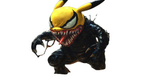 Pikachu To Venom Vinyl Car Decal Sticker – Waterproof & UV-Resistant 8" Pikachu To Venom Vinyl Car Decal Sticker – Waterproof & UV-Resistant 8"