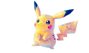 Pikachu Pastel Wallpaper Vinyl Car Decal Sticker – Waterproof & UV-Resistant 8"
