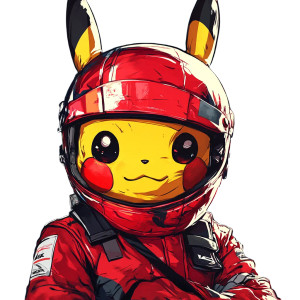 Revenant Pikachu Avatar Vinyl Car Decal Sticker – Waterproof & UV-Resistant 8"