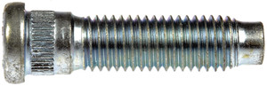 Dorman Wheel Stud 610-442.1 AutoGrade; OE Replacement; 0.469 Inch Shoulder Length; 0.610 Inch Knurl Diameter; 14 Millimeter; Bagged; M14-2.00 Thread Size; Right Hand Thread; Serrated Without Clip Head; Single