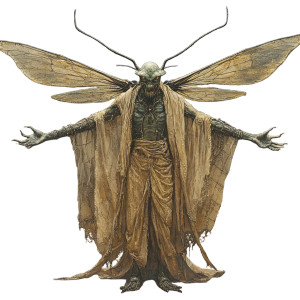 Demonic Royal Priest Vinyl Car Decal Sticker – Waterproof & UV-Resistant 8"