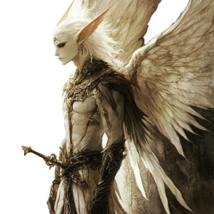 Winged Being Vinyl Car Decal Sticker – Waterproof & UV-Resistant 8" Winged Being Vinyl Car Decal Sticker – Waterproof & UV-Resistant 8"