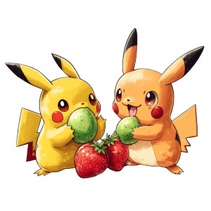 Pokémon Eating Fruits Vinyl Car Decal Sticker – Waterproof & UV-Resistant 8" Pokémon Eating Fruits Vinyl Car Decal Sticker – Waterproof & UV-Resistant 8"