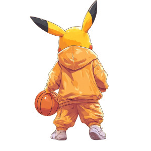 Pikachu Basketball Vinyl Car Decal Sticker – Waterproof & UV-Resistant 8" Pikachu Basketball Vinyl Car Decal Sticker – Waterproof & UV-Resistant 8"