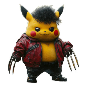 Pikachu As Michael Jackson Vinyl Car Decal Sticker – Waterproof & UV-Resistant 8"