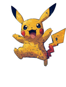 Pikachu Art V3 Vinyl Car Decal Sticker – Waterproof & UV-Resistant 8"