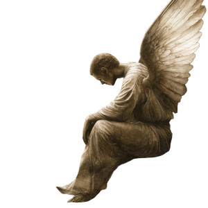 Sacred Angel Geometry Vinyl Car Decal Sticker – Waterproof & UV-Resistant 8"