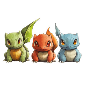 Pokemon Evolution Stages Vinyl Car Decal Sticker – Waterproof & UV-Resistant 8"