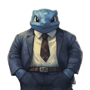 Business Blastoise Vinyl Car Decal Sticker – Waterproof & UV-Resistant 8"