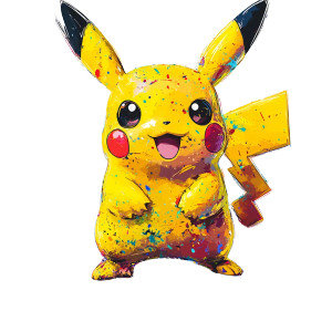 Colorful Pikachu Art Vinyl Car Decal Sticker – Waterproof & UV-Resistant 8" Colorful Pikachu Art Vinyl Car Decal Sticker – Waterproof & UV-Resistant 8"