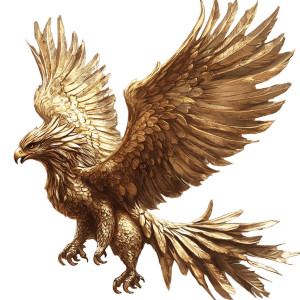 Golden Griffin Wings Vinyl Car Decal Sticker – Waterproof & UV-Resistant 8" Golden Griffin Wings Vinyl Car Decal Sticker – Waterproof & UV-Resistant 8"
