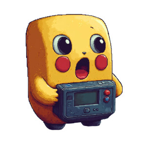 Pixel Art Character V2 Vinyl Car Decal Sticker – Waterproof & UV-Resistant 8"