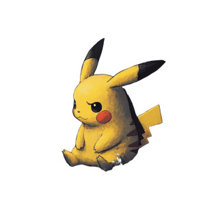 Sad Pikachu V3 Vinyl Car Decal Sticker – Waterproof & UV-Resistant 8"