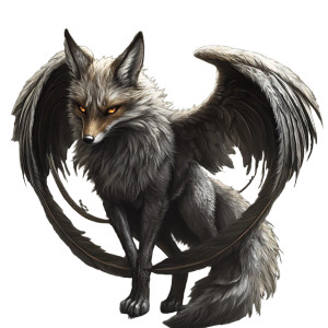 Mythical Fox Vinyl Car Decal Sticker – Waterproof & UV-Resistant 8" Mythical Fox Vinyl Car Decal Sticker – Waterproof & UV-Resistant 8"