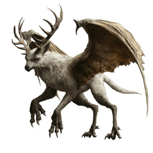 Flying Devil Creature Vinyl Car Decal Sticker – Waterproof & UV-Resistant 8"