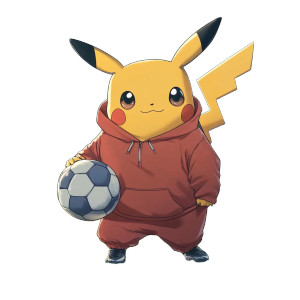 Pikachu Football V2 Vinyl Car Decal Sticker – Waterproof & UV-Resistant 8" Pikachu Football V2 Vinyl Car Decal Sticker – Waterproof & UV-Resistant 8"