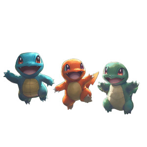 Pokemon Garden Play Vinyl Car Decal Sticker – Waterproof & UV-Resistant 8"