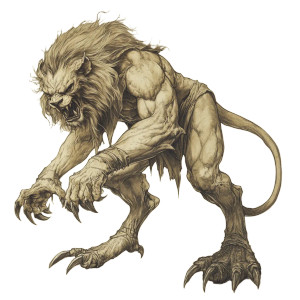 Lion-Headed Demon V2 Vinyl Car Decal Sticker – Waterproof & UV-Resistant 8" Lion-Headed Demon V2 Vinyl Car Decal Sticker – Waterproof & UV-Resistant 8"